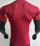 2025/26 Roma Home Red Player Version Soccer Jersey