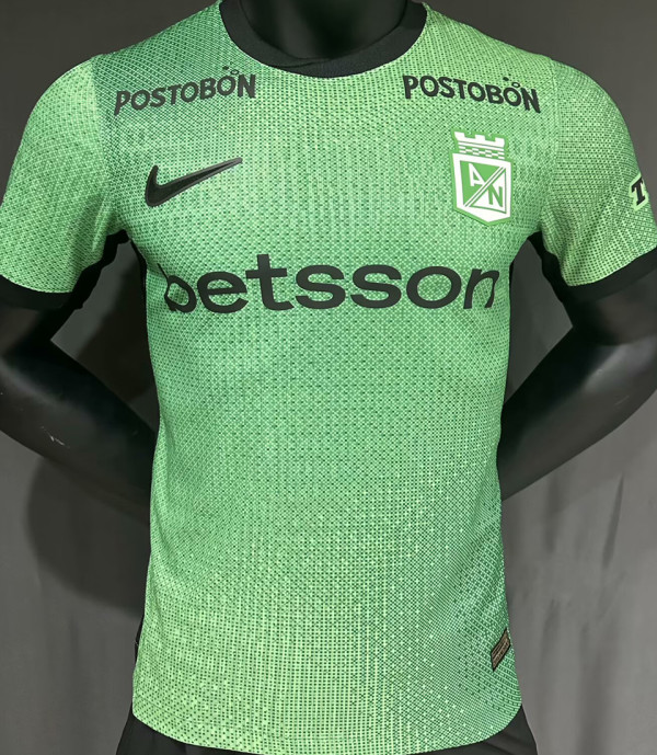 2025/26 Atletico Nacional Third Green Player Version Soccer Jersey