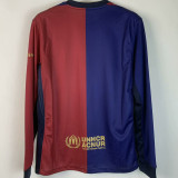 2024/25 BA x Travis Scott Home Long Sleeve Fans Soccer Jersey 胸前 新 广告