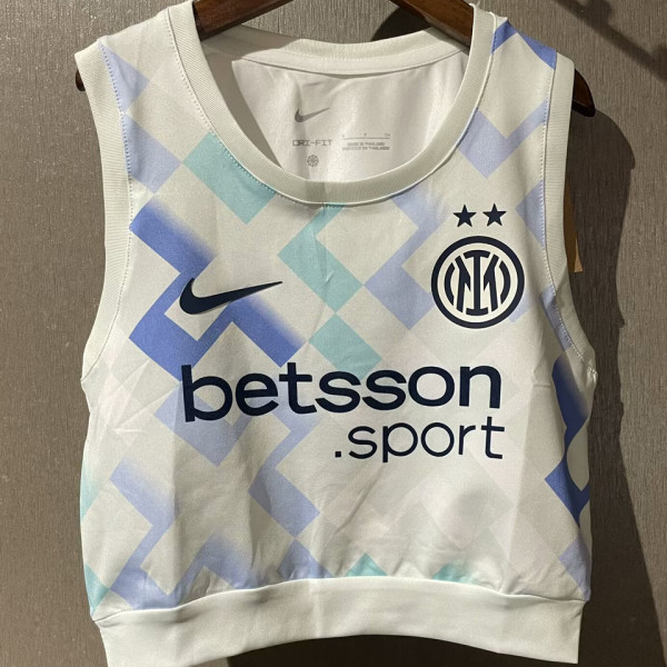 2025/26 In Milan Away White Women Yoga Vest Jersey 女