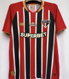 2025/26 Sao Paulo 1:1 Quality Away Fans Soccer Jersey
