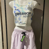 2025/26 In Milan Away White Women Yoga Vest Jersey 女