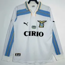 1999/2000 Lazio Third White Home Long Sleeve Retro Jersey