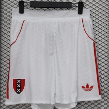 2025/26 AA Home White Player Version Shorts Pants 球员版