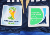 2014 Argentina Away Retro Player Version Soccer Jersey
