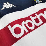 1997/98 Man City Away White Retro Long Sleeve Soccer Jersey