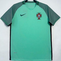 2016 Portugal Away Retro Soccer Jersey