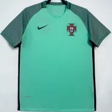 2016 Portugal Away Retro Soccer Jersey