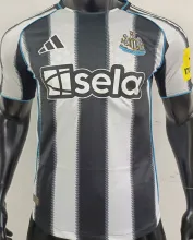 2025/26 Newcastle Home Player Version Soccer Jersey