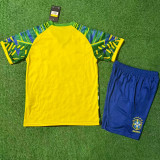 2025/26 Brazil Special Edition Kids Soccer Jersey