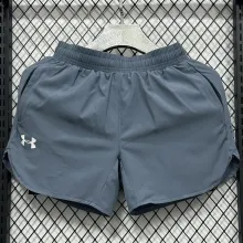 2025/26 UA Casual Double Layer Short Pants   D2501 蓝色双层短裤