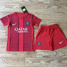 2025/26 PSG Special Edition Red Kids Soccer Jersey