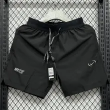 2025/26 NK Black Casual Double Layer Short Pants  A246  双层短裤