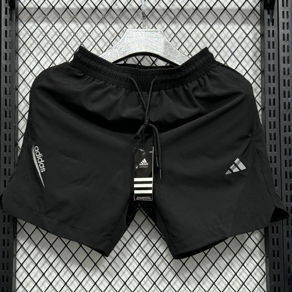 2025/26 AD Black Casual Double Layer Short Pants  A248  双层短裤