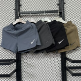 2025/26 NK Black Casual Double Layer Short Pants  D1103  双层短裤