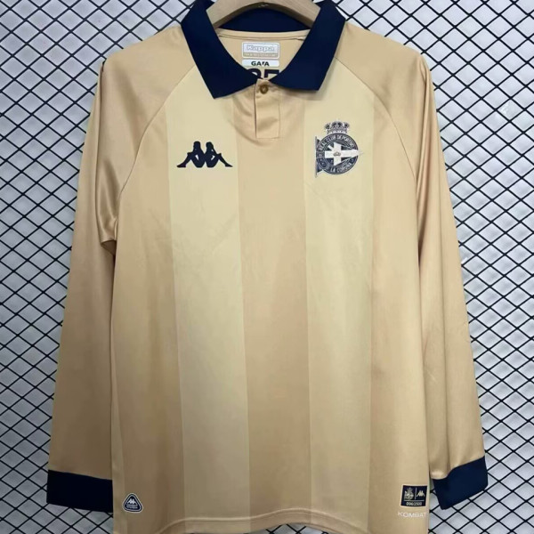 2025 Deportivo La Coruna 25th Anniversary Edition Long Sleever Jersey