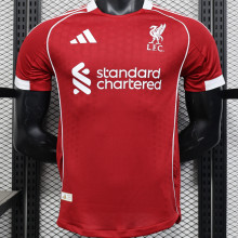 2025/26 LFC Home Red Player Version Jersey