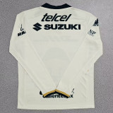 2025/26 Pumas UNAM Home White Long Sleeve Soccer Jersey