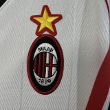 1997/98 AC Milan Away White Retro Soccer Jersey