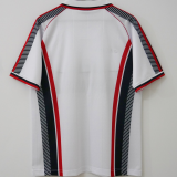1997/98 AC Milan Away White Retro Soccer Jersey