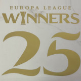 Europa League Winners #25 TH FC 1:1 Quality Home White Fans Soccer Jersey 2024/25 ★★