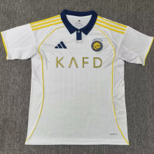 2024/25 Al Nassr 4TH White Fans Soccer Jersey