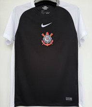 2025/26 Corinthians 1:1 Quality Away Black Fans Soccer Jersey