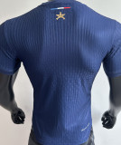 2024/25 PSG Home Blue Champion Style Player Version Soccer Jersey 前后带星塔