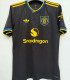 2025/26 M Utd 1:1 Quality Third Black Fans Soccer Jersey