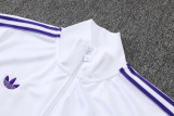 2025/26 RM White Kids Jacket Tracksuit
