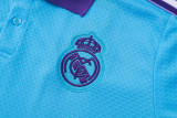 2025/26 RM Light Blue POLO Retro Sweater Tracksuit