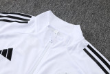 2025/26 M Utd White Kids Jacket Tracksuit