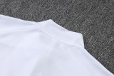 2025/26 M Utd White Kids Jacket Tracksuit
