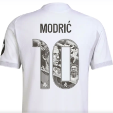 MODRIĆ #10 RM Home 1:1 Quality White Fans Soccer Jersey 2025/26 纪念版号码 ★★