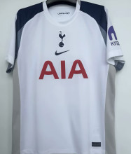 2025/26 TH FC 1:1 Quality Home White Fans Soccer Jersey