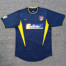 2002/2003 ATM Away Blue Retro Soccer Jersey