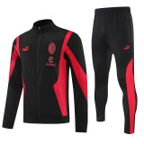 2025/26 AC Black Jacket Tracksuit