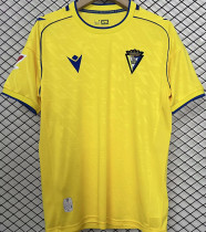 2025/26 Cadiz Home Yellow Fans Soccer Jersey
