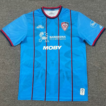 2025/26 Cagliari Third Blue Fans Soccer Jersey 卡利亚里
