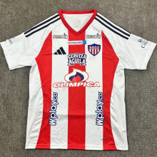 2025/26 Junior Barranquila Atletico Home Fans Soccer Jersey 哥伦甲 巴兰基亚青年