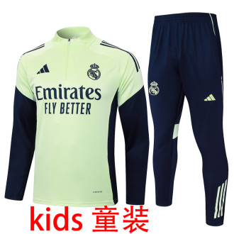 2025/26 RM Light Green Kids Sweater Tracksuit