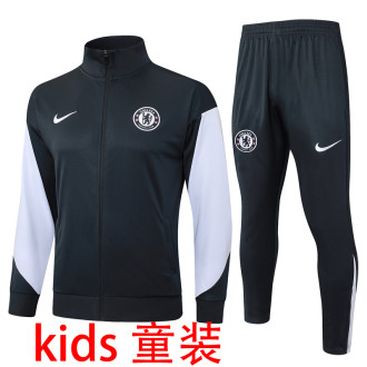 2025/26 CFC Dark Grey Kids Jacket Tracksuit