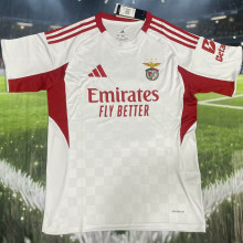 2025/26 Benfica Third White Fans Soccer Jersey