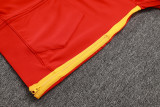 2025/26 Eagles Red Hoody Zipper Jacket Tracksuit