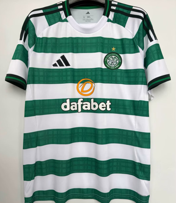 2025/26 Celtic 1:1 Quality Home Fans Soccer Jersey