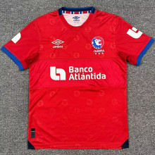 2025/26 CD Olimpia Away Red Fans Soccer Jersey 洪甲奥林匹亚