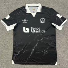 2025/26 CD Olimpia Third Black Fans Soccer Jersey 洪甲奥林匹亚