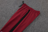 2025/26 Miami Heat Maroon Hoody Zipper Jacket Tracksuit