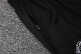 2025/26 M Utd Grey Purple POLO Sweater Tracksuit