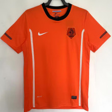 2010 Netherlands Home Orange Retro Jersey